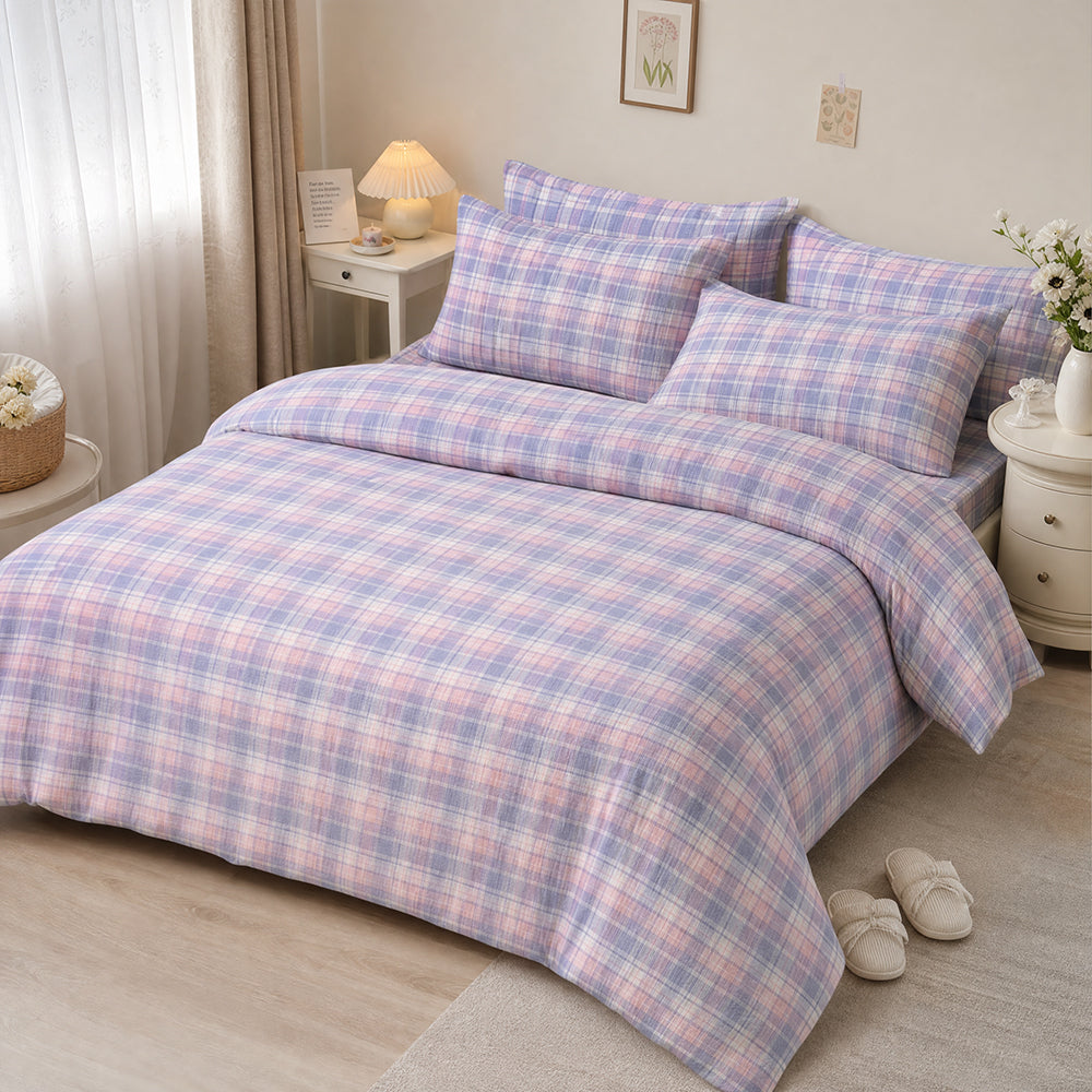 Low-MOQ Custom Washed Microfiber Fabric Fine-Denier Soft Texture Polyester Material for Custom Bedding Collections and Wholesale Textile Programs - Image 3
