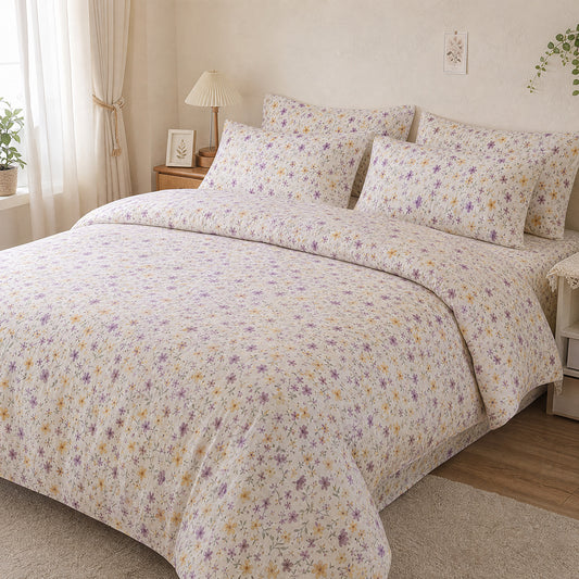 Export Standard Washed Microfiber Fabric Smooth Washed Hand Feel Polyester Material for Quilt Covers Bedding Sets and Home Textiles - Image 2