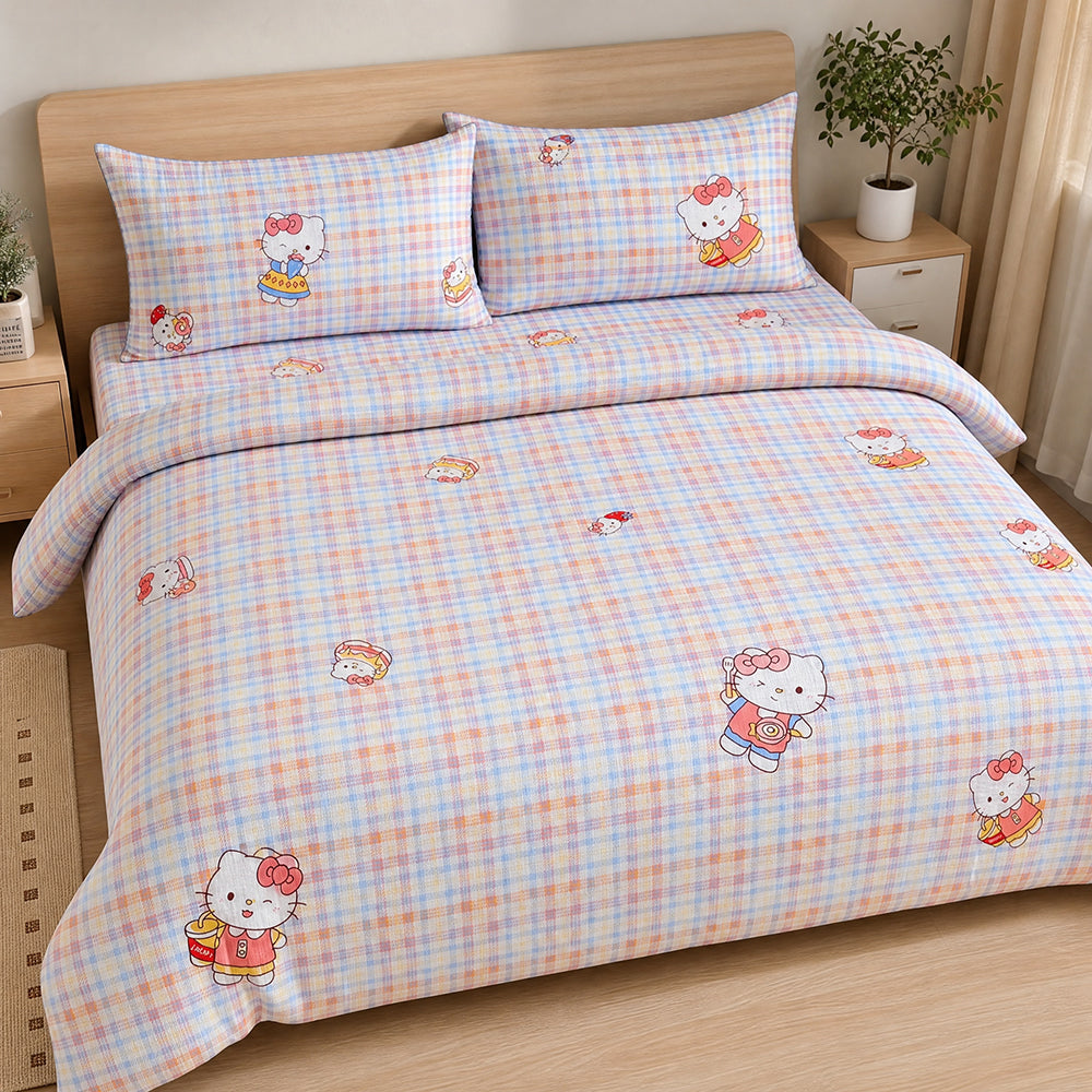 Fine-Brushed Washed Microfiber Fabric Colorfast Machine-Washable Finish Polyester Material for Lightweight Quilts Bedspreads and Decorative Bedding - Image 1