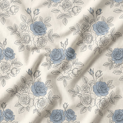 Skin-Friendly Washed Microfiber Fabric Smooth Washed Hand Feel Polyester Material for Quilt Covers Bedding Sets and Home Textiles - Image 1
