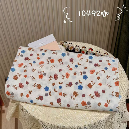 Smooth Finish Washed Microfiber Fabric Durable Easy-Care Construction Polyester Material for Comforter Covers Flat Sheets and Fitted Sheets - Image 4