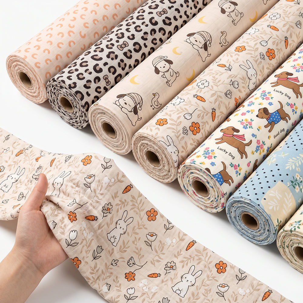 Commercial Bedding Washed Microfiber Fabric Smooth Washed Hand Feel Polyester Material for Quilt Covers Bedding Sets and Home Textiles - Image 2