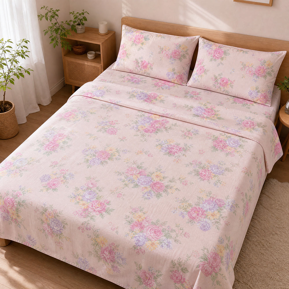 Versatile Home Textile Washed Microfiber Fabric Lightweight Quick-Dry Performance Polyester Material for Hotel Linens Guestroom Bedding and Pillow Covers - Image 1