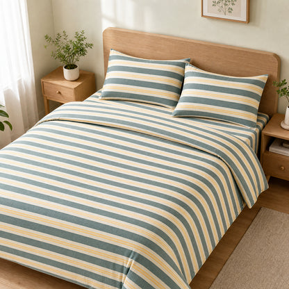ODM Custom Washed Microfiber Fabric Gentle Skin-Friendly Touch Polyester Material for Dormitory Bedding Rental Linens and Bulk Projects - Image 3