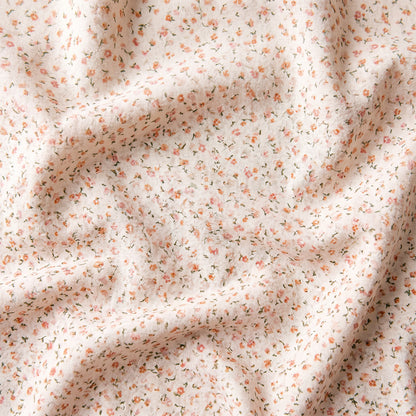 Consistent Quality Washed Microfiber Fabric Colorfast Machine-Washable Finish Polyester Material for Lightweight Quilts Bedspreads and Decorative Bedding - Image 1