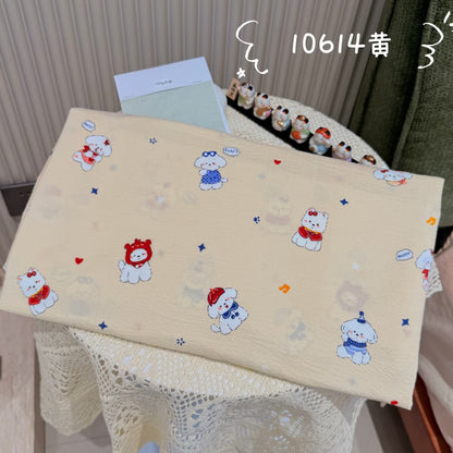 Boutique Hotel Washed Microfiber Fabric Durable Easy-Care Construction Polyester Material for Comforter Covers Flat Sheets and Fitted Sheets - Image 1