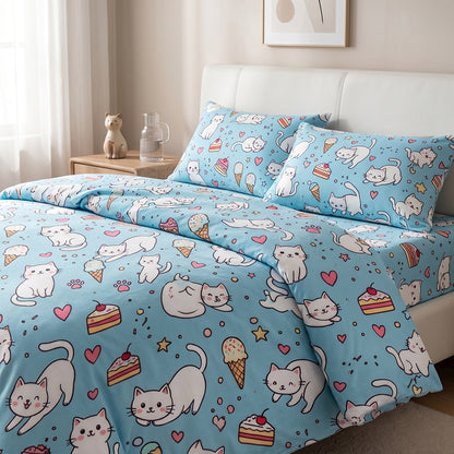 Boutique Hotel Washed Microfiber Fabric Durable Easy-Care Construction Polyester Material for Comforter Covers Flat Sheets and Fitted Sheets - Image 3
