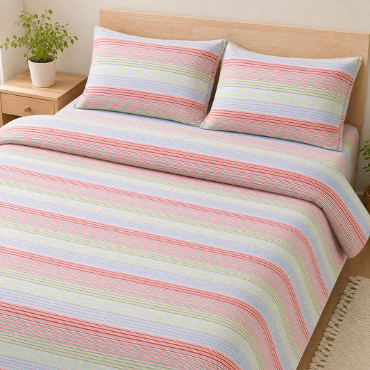 Roll Supply Washed Microfiber Fabric Colorfast Machine-Washable Finish Polyester Material for Lightweight Quilts Bedspreads and Decorative Bedding - Image 1