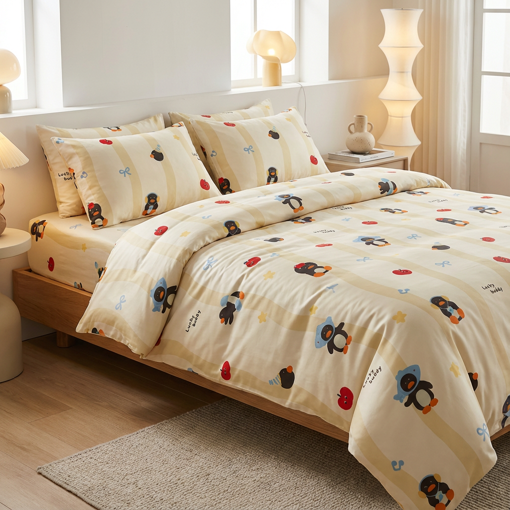 Premium Lyocell Tencel Solid and Printed Fabric Custom Pattern Material for Luxury Bed Sheets and Silky Loungewear - Image 2