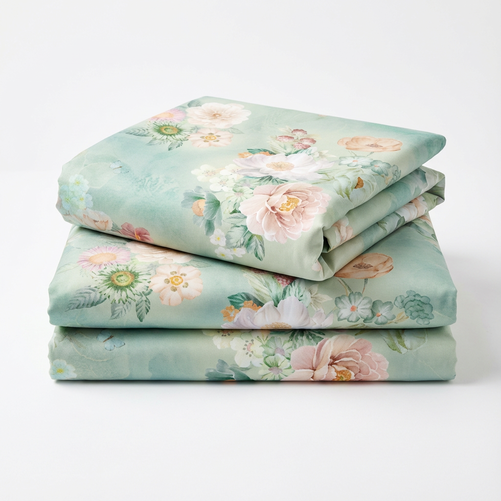 Silk-Like Texture Lyocell Tencel Solid and Printed Fabric Excellent Drape Material for Luxury Bedding and High-End Nightwear - Image 3