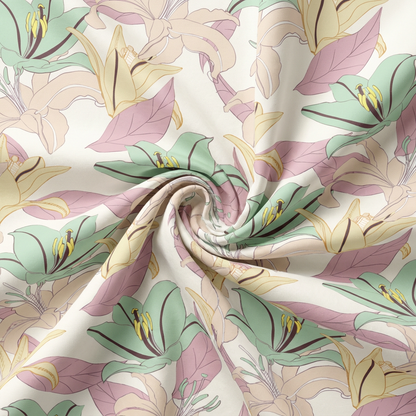E-Commerce Store Dedicated Tencel Lyocell Fabric Zero-Gravity Solid and Full Pattern Custom Material for Sheets and Loungewear - Image 1