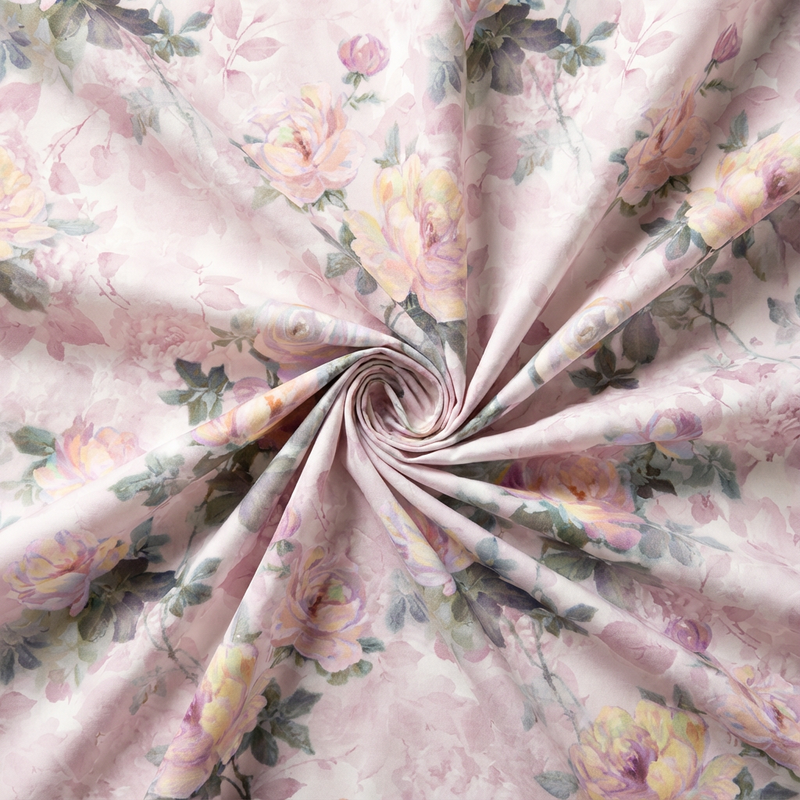 Low MOQ Custom Tencel Lyocell Printed and Solid Fabric Fast Sampling Premium Material for Bed Sheets and Loungewear - Image 1
