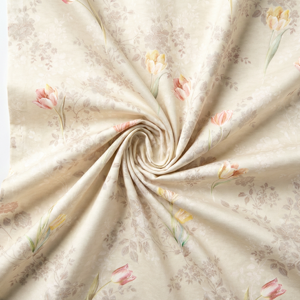 Delicate Lightweight Lyocell Tencel Custom Printed Fabric Wide Width Solid Color Stock Material for Bedding and Pajama Sets - Image 3
