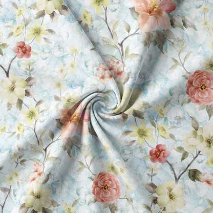 Plain Weave Crisp Tencel Lyocell Custom Printed Fabric Fine Solid Material for Summer Cooling Bedding and Loungewear - Image 1