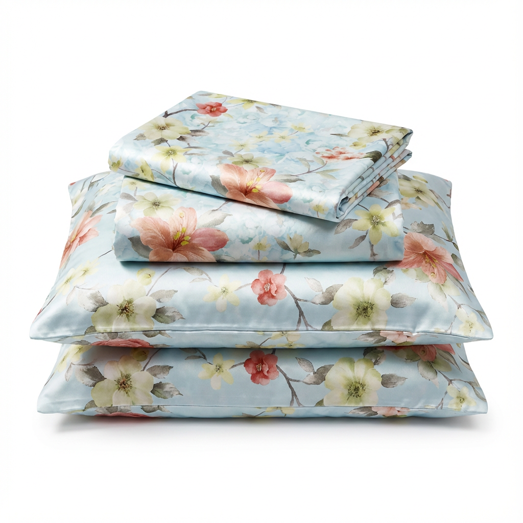 Plain Weave Crisp Tencel Lyocell Custom Printed Fabric Fine Solid Material for Summer Cooling Bedding and Loungewear - Image 3