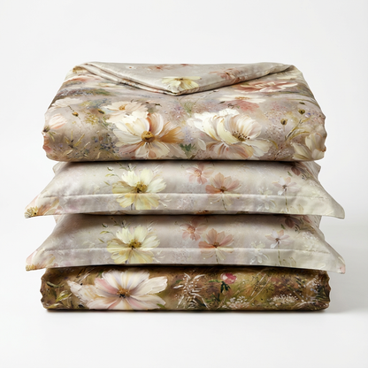 Skin-Friendly Anti-Static Tencel Lyocell Solid and Printed Fabric Frictionless Custom Material for Bed Sheets and Loungewear - Image 3