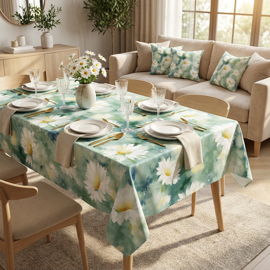 Reactive Digital Printed Tencel Lyocell Home Textile Vibrant Custom Pattern Material for Luxury Bed Linens and Homewear - Image 4