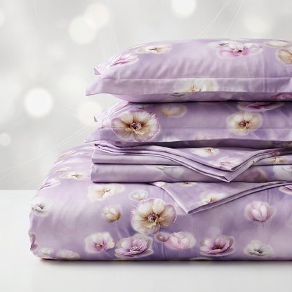 Eco Water-Based Printed Lyocell Tencel Custom Pattern Fabric Breathable Soft Touch Material for Bedding and Nightwear - Image 3