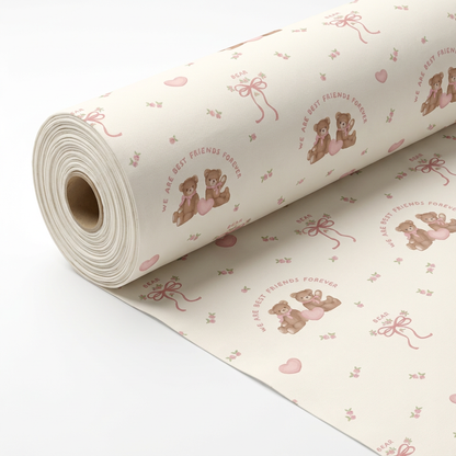 Tropical Botanical Pattern Custom Printed Tencel Lyocell Fabric Wrinkle-Resistant Material for Bed Linens and Resortwear Pajamas - Image 3