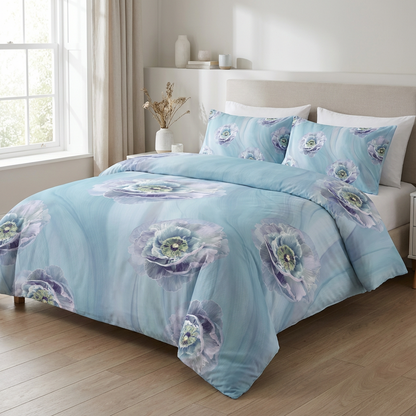 Color-Lock Tech Tencel Lyocell Personalized Printed Fabric Fade-Proof Machine-Washable Material for Durable Bedding Sheets - Image 2