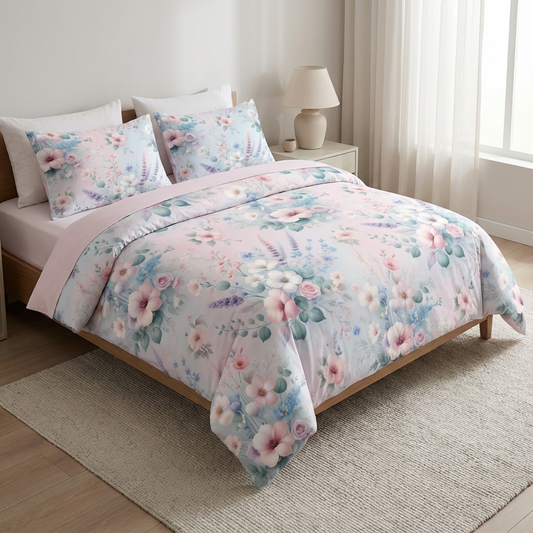 Cooling Antimicrobial Lyocell Tencel Custom Pattern Printed Fabric Stay-Dry Material for Bed Covers and Refreshing Pajamas - Image 2