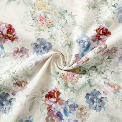 Super Wide Width Seamless Tencel Lyocell Custom Printed Fabric Full Repeat Pattern Material for Roll Bedding and Apparel - Image 3