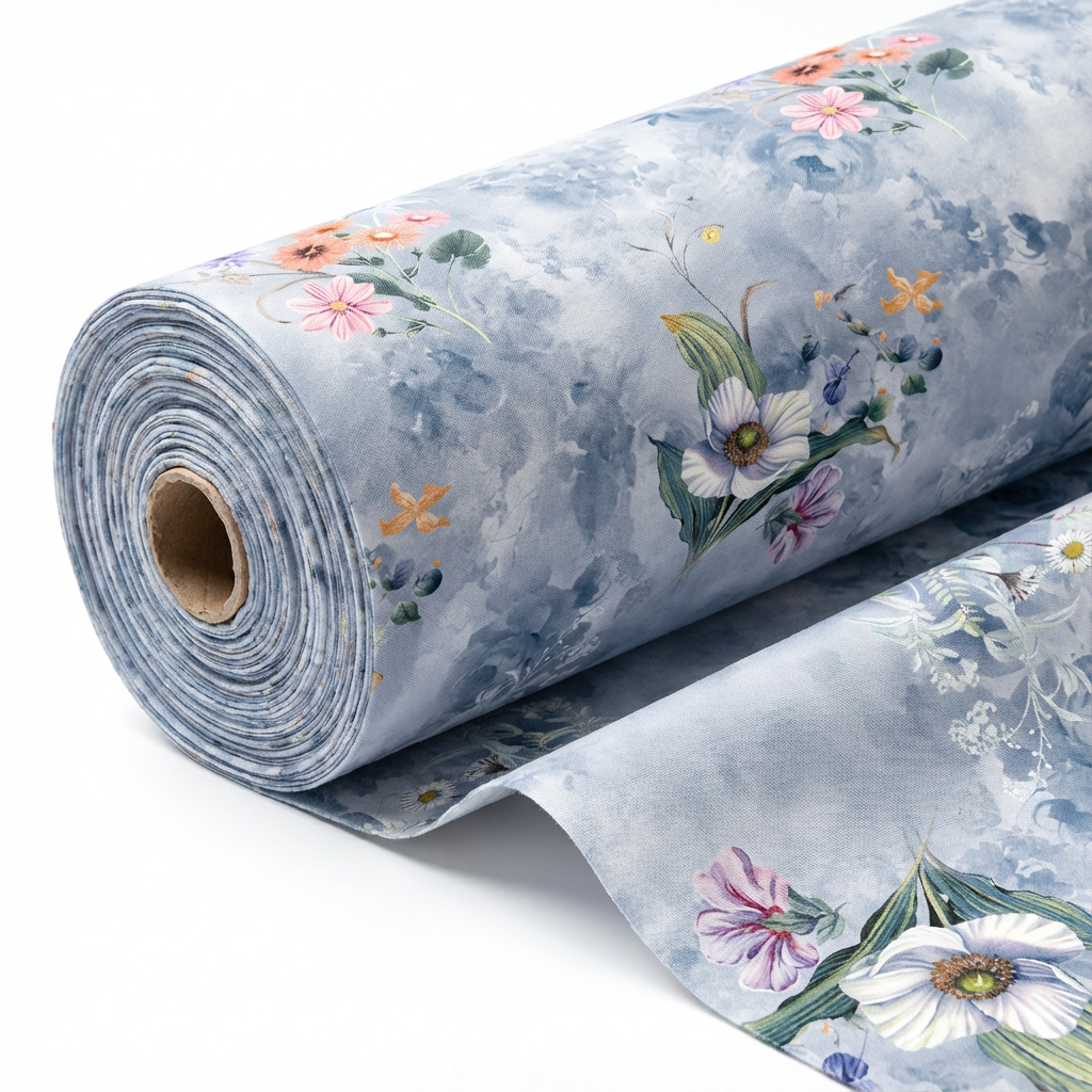 Source Factory Volume Wholesale Lyocell Tencel Printed Fabric Exclusive Brand Pattern Custom Material for High-Profit Bed Linens - Image 1