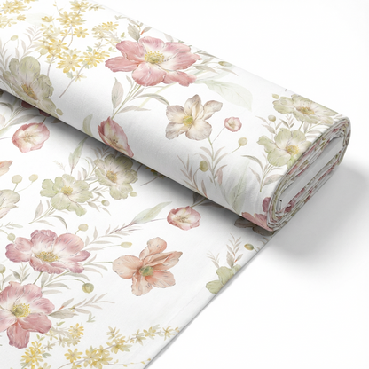 Custom Dyed and Printed Modal Blend Fabric for Sleepwear and 4-Piece Bed Linens - Image 1