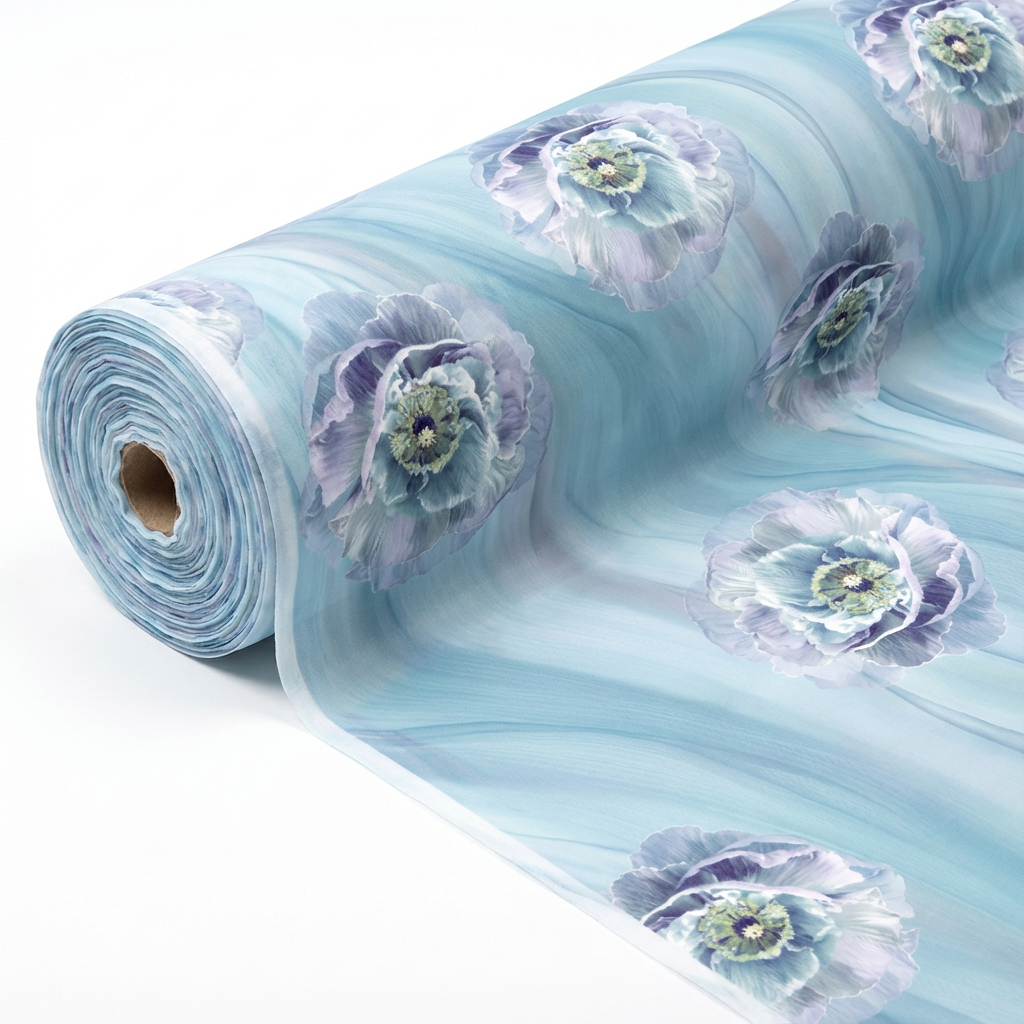 Soft Drape Modal Fabric Custom Color and Print for Nightwear and Bed Linens - Image 1