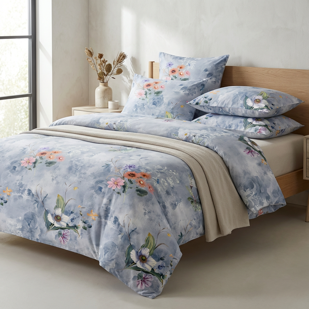 High-End Drape Modal Loungewear Fabric Skin-Friendly Naked-Sleep Grade Custom Bedding Fabric - Image 3