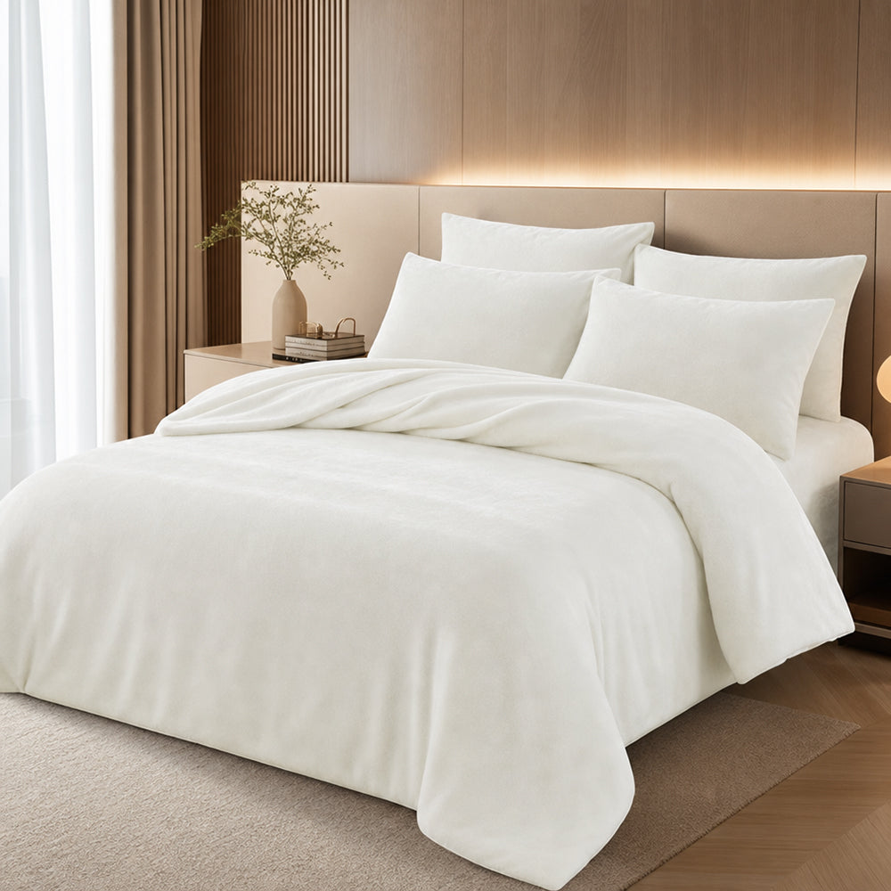 Solid Color Plain Fleece Fabric Various Materials Flannel Coral Milk Velvet for Bedding - Image 2