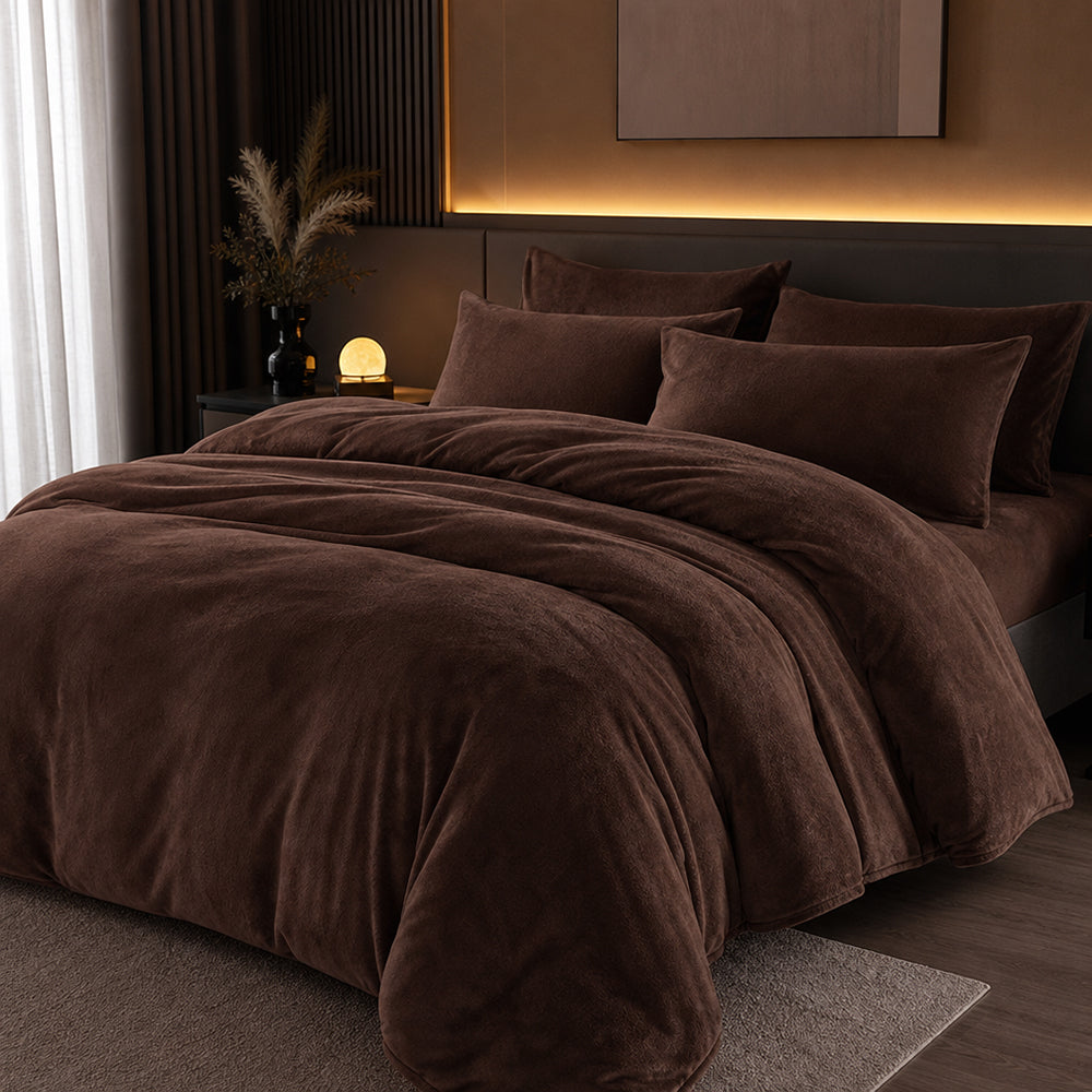 Multi-Material Solid Colored Fleece Fabric Various GSM Selection for Soft Blankets - Image 1