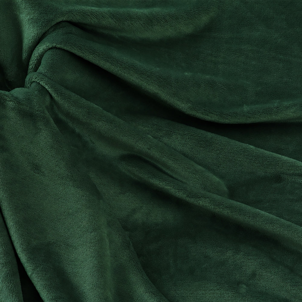 Multi-Material Solid Colored Fleece Fabric Various GSM Selection for Soft Blankets - Image 2