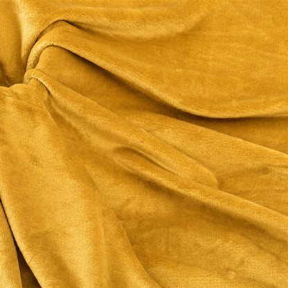 Solid Dyed Plain Non-Shedding Material for Warm Air Conditioning Blanket Fleece Fabric - Image 2