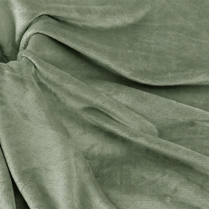 Reactive Dyed Solid High Color Fastness for Bed Sheets Flannel Fleece Fabric - Image 1