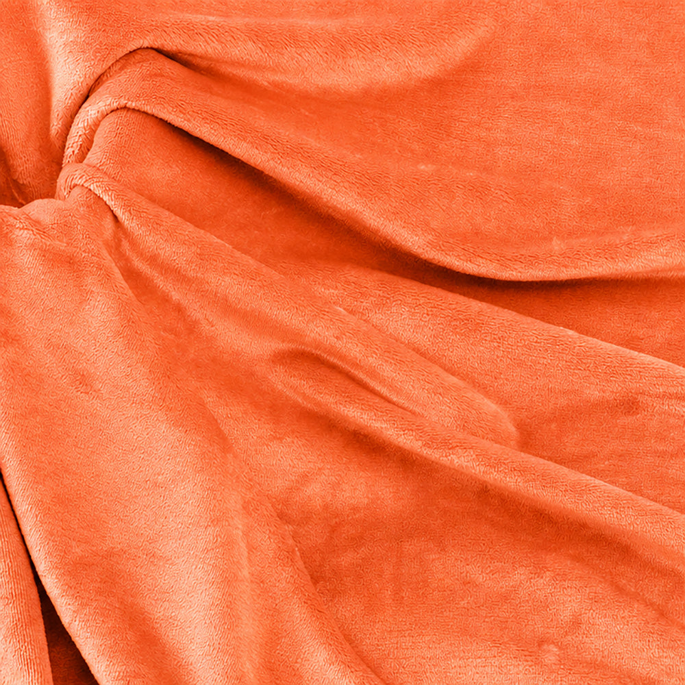 Ready to Ship Solid Color Material Low MOQ for Blanket Sourcing Flannel Fabric - Image 1