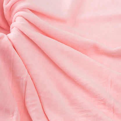 All-Season Plain Colored Material for Lightweight Nap Quilts and Throws Flannel Fabric - Image 1