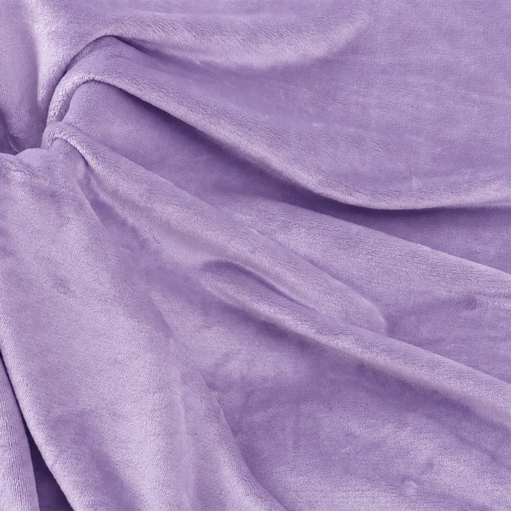 All-Season Plain Colored Material for Lightweight Nap Quilts and Throws Flannel Fabric - Image 1