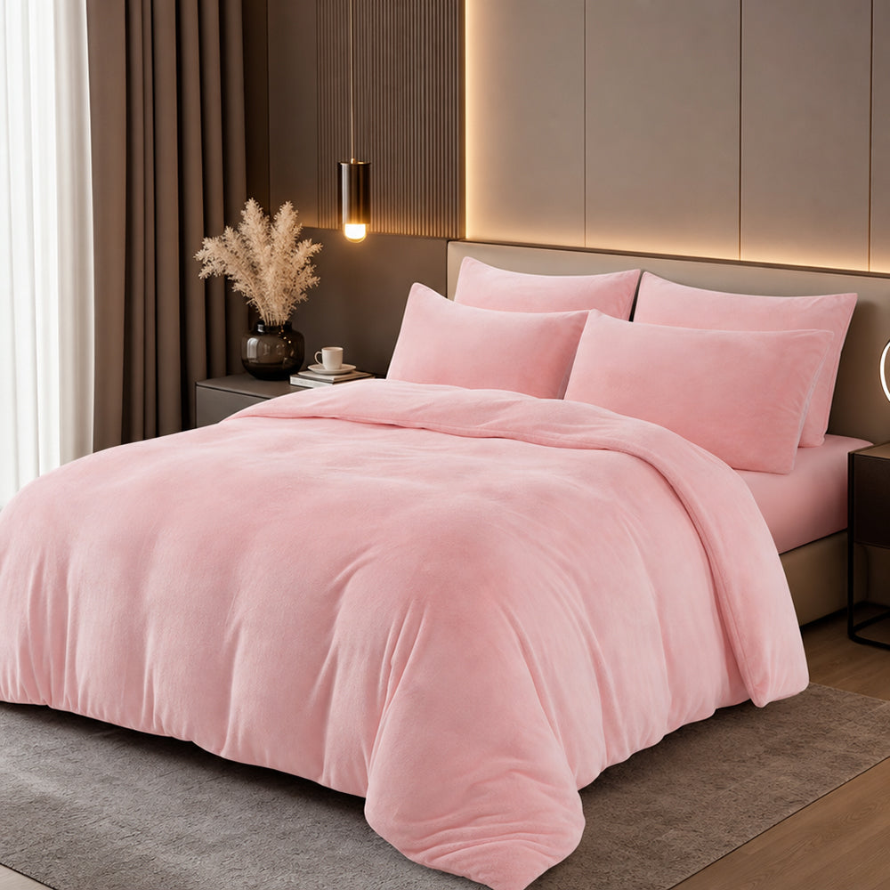 All-Season Plain Colored Material for Lightweight Nap Quilts and Throws Flannel Fabric - Image 2