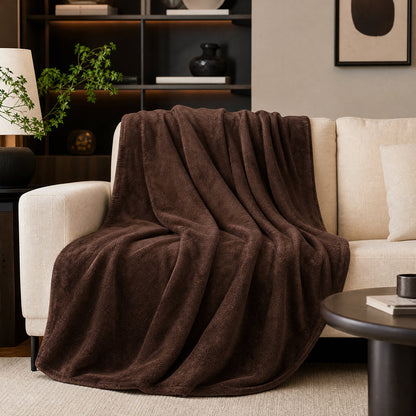 Solid Color Multi-Weight for Bedding Set and Sofa Cover Flannel Fleece Fabric - Image 1