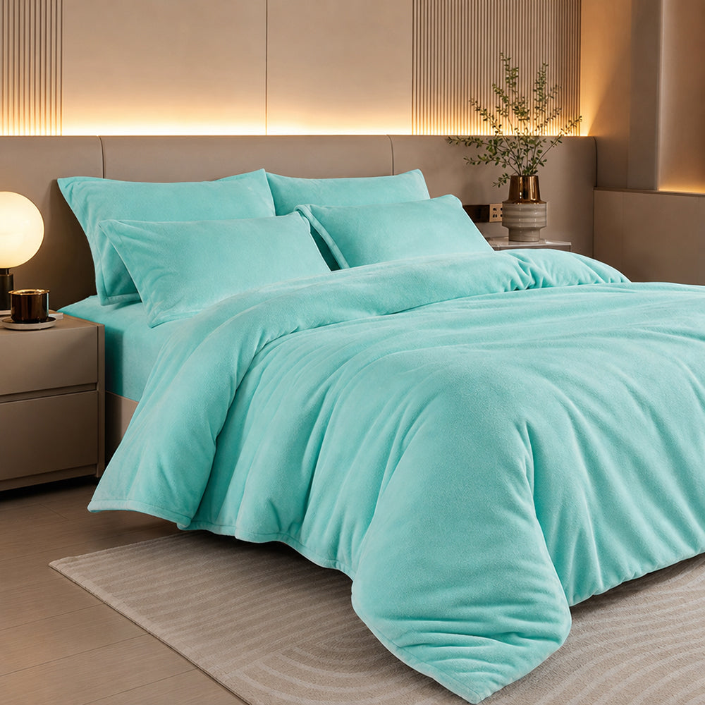 Multi-Color Various Weights for Home Textile Bedding and Sofa Slipcovers Flannel Fleece Fabric - Image 2