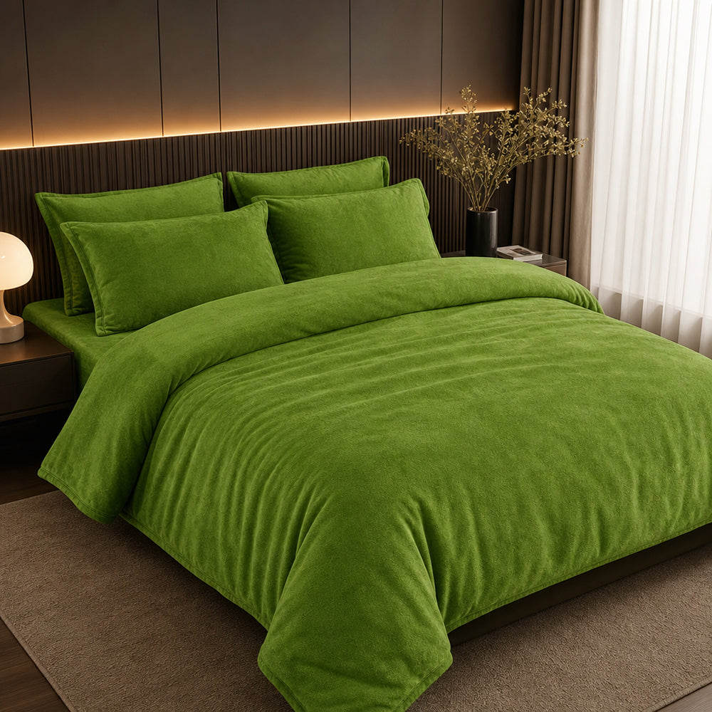 Premium Solid Color Multi-Option Materials and Weights for Home Blankets Fleece Fabric - Image 3