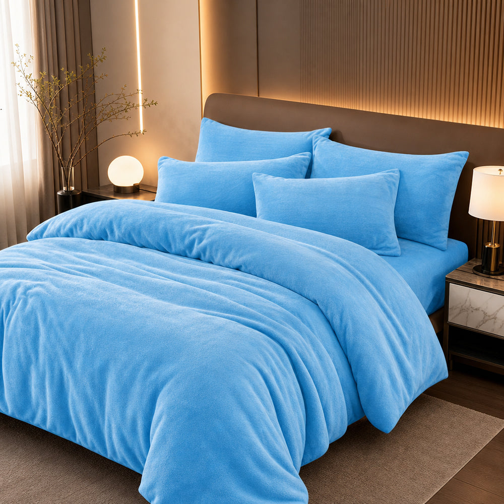 Bulk Solid Color Various Weights for Home Blankets and Bedding Sets Flannel Fleece Fabric - Image 3