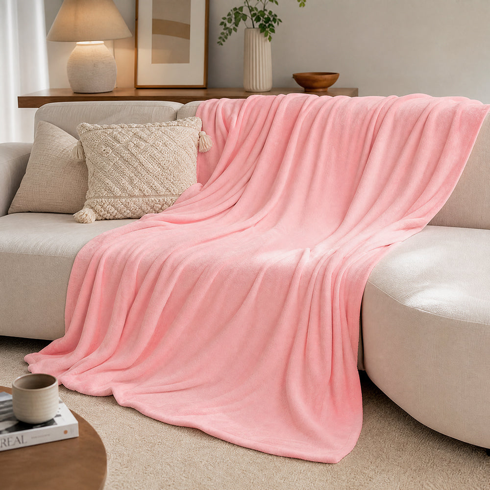 Bulk Solid Color Various Weights for Home Blankets and Bedding Sets Flannel Fleece Fabric - Image 4