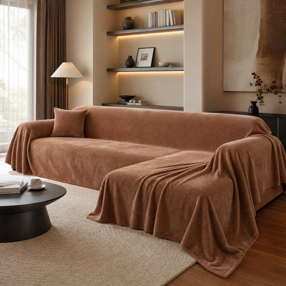High Density Solid Color Multi-Weight for Sofa Covers and Bed Linens Fleece Fabric - Image 1