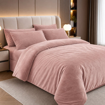 Premium Supplier Solid Color Multi-Weight for Home Textiles Fleece Fabric - Image 1