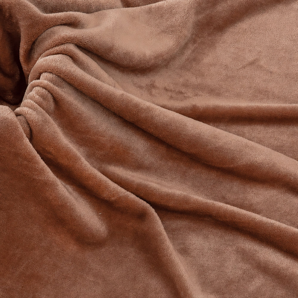 High-Quality Solid Color Multi-Weight for Home Cushion and Blanket Flannel Fleece Fabric - Image 1