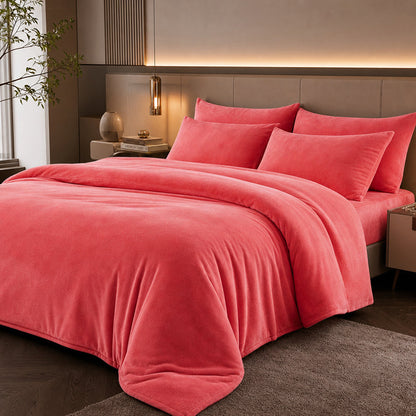 Plain Dyed Solid Color Multi-Weight for Bedding and Sofa Throws Fleece Fabric - Image 3