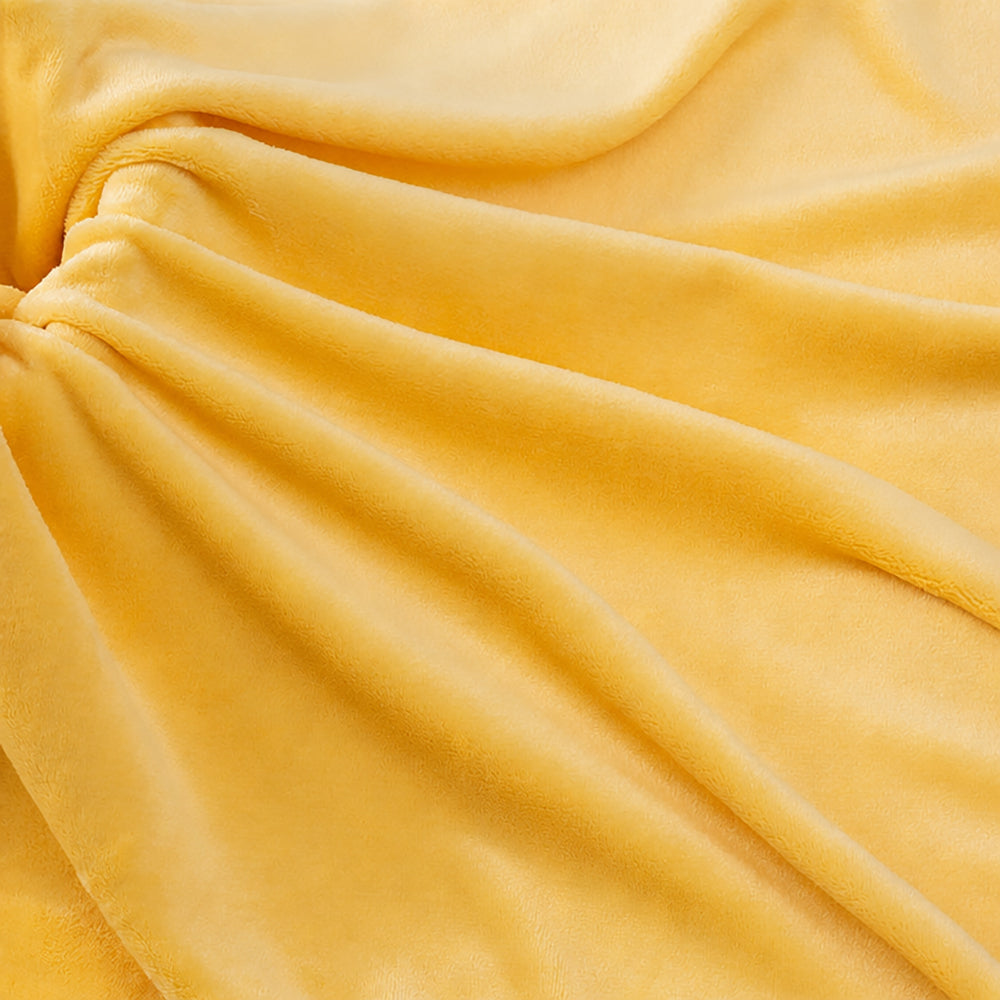 All-Season Solid Color Multi-Weight for Blankets and Bedspreads Flannel Fleece Fabric - Image 2