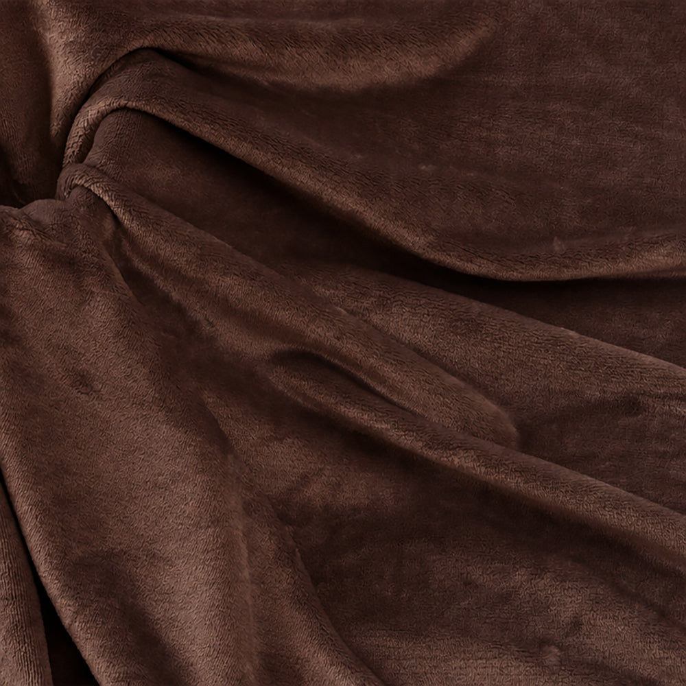Plain Color Multi-Weight and Multi-Material for Bedding Linens Flannel Fleece Fabric - Image 1
